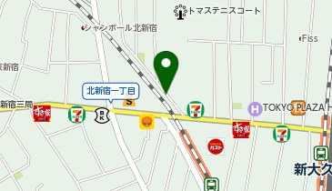 エコステーション21 大久保駅自転車等駐輪場[バイク]の地図画像