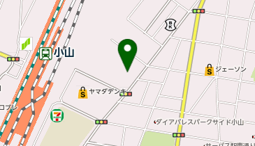 エコステーション21 ジョイホン小山駅前店駐輪場[自転車]の地図画像