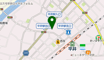 エコステーション21  HIRAI TERRACE駐輪場[バイク]の地図画像