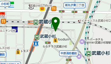EcoStation21 Luz武蔵小杉駐輪場[バイク]の地図画像
