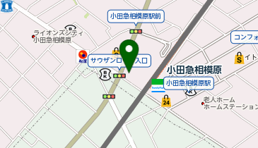 オダサガ北口自転車駐車場[バイク]の地図画像
