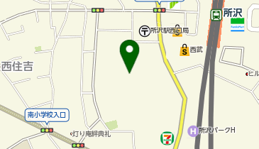 エミテラス所沢駐輪場[自転車]の地図画像