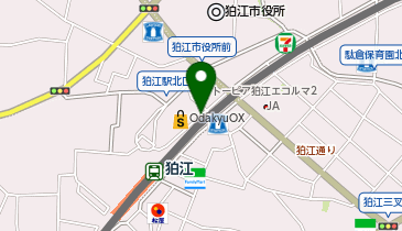 EcoStation21 狛江駅ほこみち自転車駐車場の地図画像