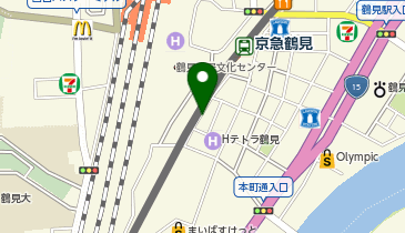 エコステーション21 鶴見中央4丁目駐輪場[自転車]の地図画像