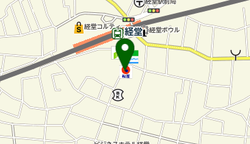 世田谷区立経堂南自転車等駐車場[バイク]の地図画像