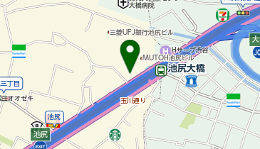 世田谷区立池尻大橋自転車等駐車場[バイク]の地図画像