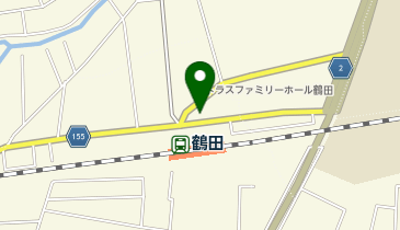 JR鶴田駅自転車駐車場[バイク]の地図画像