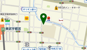 中央小学校北自転車駐車場[バイク]の地図画像