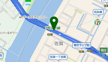 TOKYO PUBLIC 隅田川大橋(オートバイ)の地図画像