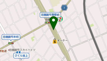 TOKYO PUBLIC 田園調布(オートバイ)の地図画像