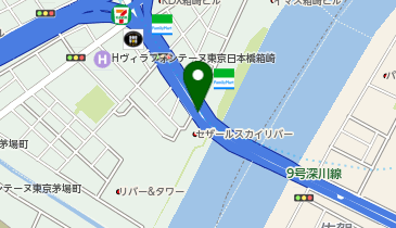 TOKYO PUBLIC 日本橋箱崎町(オートバイ)の地図画像