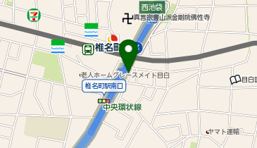 TOKYO PUBLIC 椎名橋南オートバイ専用の地図画像