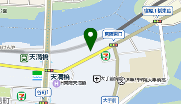 京阪パーキング OMM駐輪場の地図画像