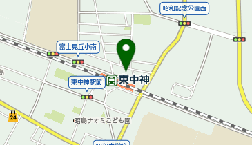 K&rsquo;s Cycle東中神第4の地図画像