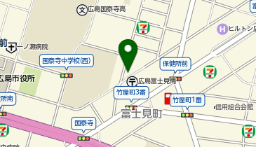 ラクピーライダー じぞう通りの地図画像