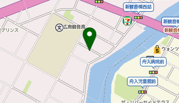 ラクピーライダー南観音第7の地図画像