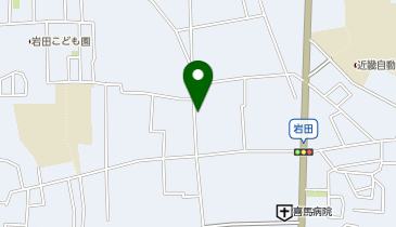 ラクピーライダー 岩田町の地図画像