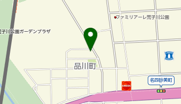 MAYパーク荒子川公園駅駐輪場の地図画像