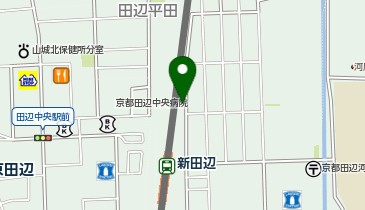 新田辺駅東自転車駐車場の地図画像