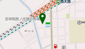 西大路駅自転車駐車場の地図画像