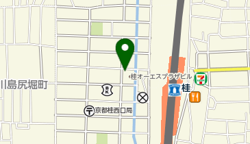 くるっとパーク桂駅西駐輪場の地図画像
