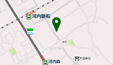 交野市河内森駅東自転車駐車場の地図画像
