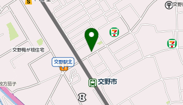 交野市ぎんりんターミナルかたの自転車駐車場の地図画像