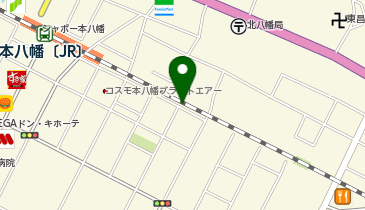 Parking in 本八幡駐輪場の地図画像