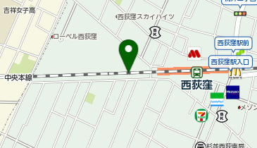 Parking in 西荻窪駅前第2駐輪場の地図画像
