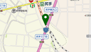 Parking in 尻手駐輪場の地図画像