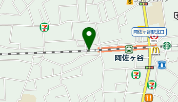 Parking in 阿佐ヶ谷駅西駐輪場の地図画像