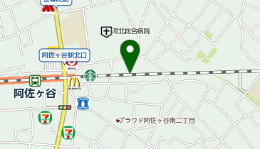 Parking in 阿佐ヶ谷駅東駐輪場の地図画像