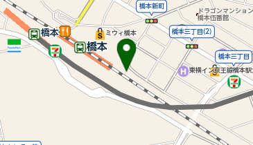 Parking in 食彩館橋本駐輪場の地図画像