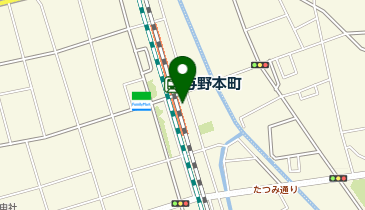 Parking in ビーンズ与野本町たいらや駐輪場の地図画像