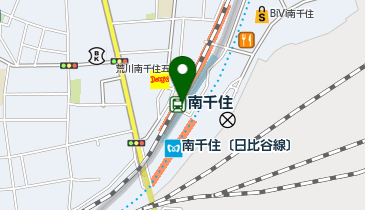 Parking in 南千住駅東口駐輪場の地図画像