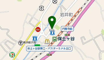 Parking in アーバン保土ヶ谷駐輪場の地図画像