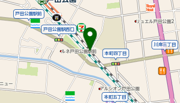 Parking in ジェクサー戸田公園駐輪場の地図画像