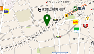 Parking in 亀有駅西駐輪場の地図画像