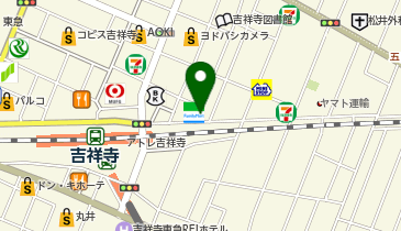 imua 吉祥寺の地図画像