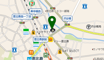 VIVA骨盤接骨院 恵比寿院の地図画像