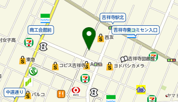 阿里郎リラクゼーション 吉祥寺店の地図画像