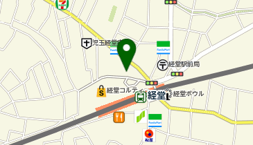 つばさ整体院 経堂駅前店の地図画像