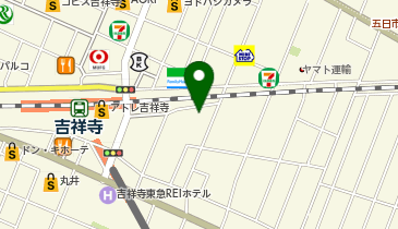 頭蓋骨小顔矯正サロン gracefiore吉祥寺店【グレースフィオーレ】の地図画像