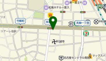 パリエクシア 名古屋駅店の地図画像