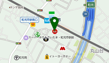 姿勢・動作改善ストレッチサロンHandmade Stretch 和光の地図画像