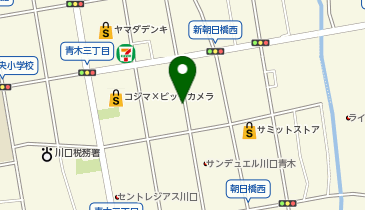 いな穂整体院の地図画像