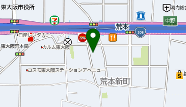 ボディケアサロン ASAの地図画像