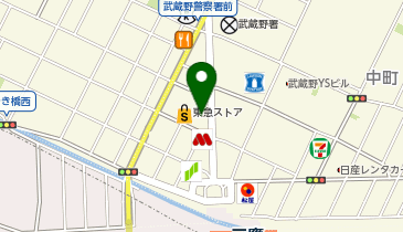 面圧整体院の地図画像