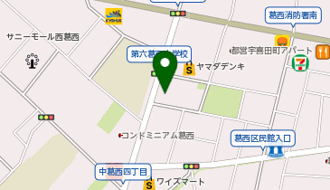おおぞら整体院の地図画像