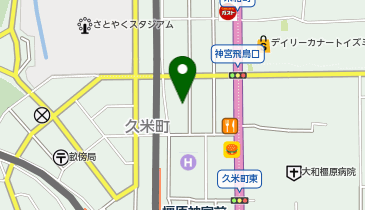 BODY BASEの地図画像